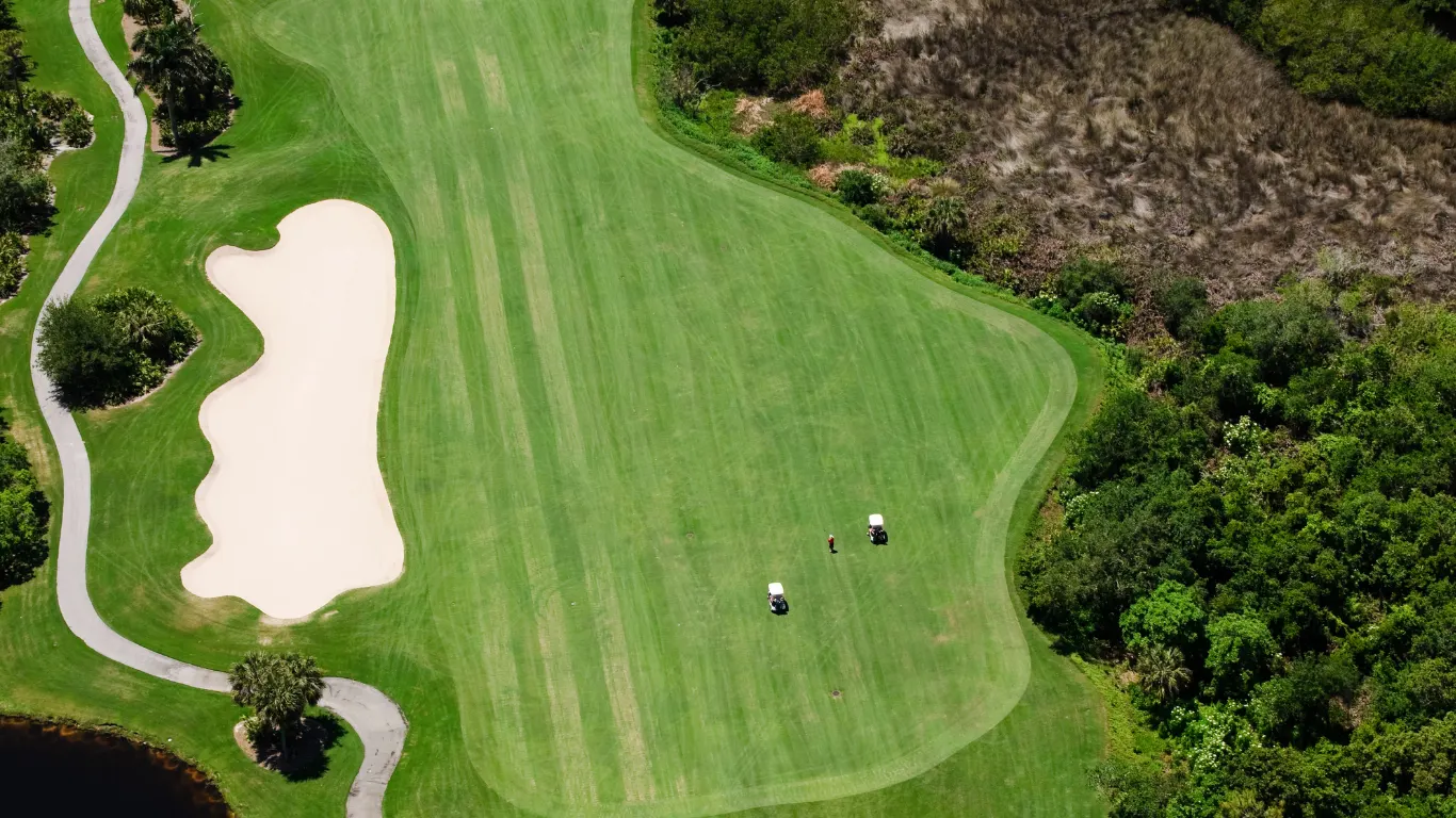 Golfing